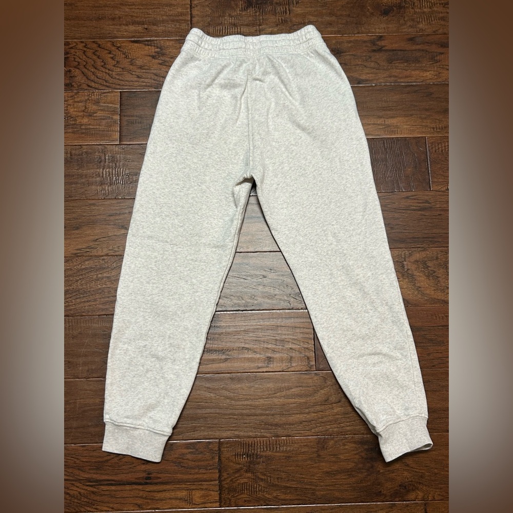 H&M Youth 14Y Cream Oatmeal Sweatpants Fleece Lined Joggers - Picture 2 of 5